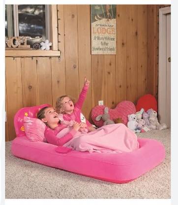 TinyTales Inflatable (IND*55) Camping Air Bed for Sleeping Car Travel Dream Glimmers Vinyl 1 Seater Inflatable Sofa