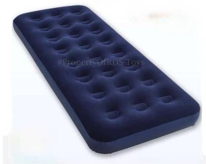 HornFlow Inflatable Air bed with built in pump Vinyl 1 Seater Inflatable Sofa