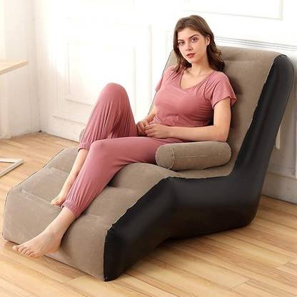 Abgrow Leatherette 2 Seater Inflatable Sofa