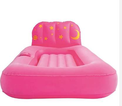 HornFlow Inflatable (IND*67) Outdoor Air Bed Thickened Filling Air Cushion House Vinyl 1 Seater Inflatable Sofa