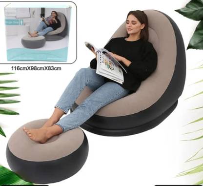 pinaki Leatherette 2 Seater Inflatable Sofa