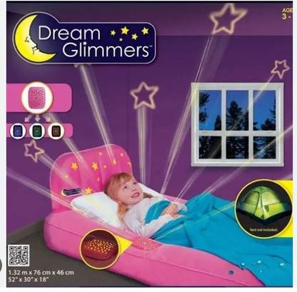 KinderTales Glimmers (IND8*97) Comfort Airbed, Multicolour Vinyl 1 Seater Inflatable Sofa