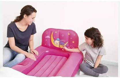 TinyTales Dream Glimmers Comfort Airbed, Multicolour Vinyl 1 Seater Inflatable Sofa