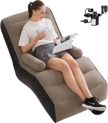 WAKTORO PVC 1 Seater Inflatable Sofa