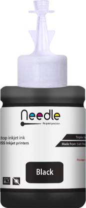 Needle 100 gms T664 for Ep L130 L360 L380 L361 L565 L210 L220 L310 L350 L405 Printers Black - Twin Pack Ink Bottle