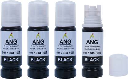 Ang 003 / 001 Ink Refill for Eps L3110, L3150, L3250, L3152, L3210 Printer Black Ink Bottle