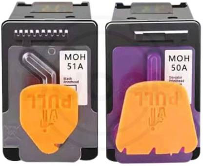 Inkston GT51/ GT52 HEAD Black + Tri Color Combo Pack Ink Cartridge