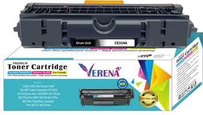 verena 314A Drum Unit Cartridge Compatible for Laserjet Pro Printers Black Ink Toner