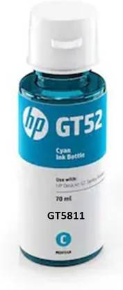 HP ORIGINAL INK BOTTLE FOR HP DESK JET GT 5811 INK TANK PRINTER Cyan Ink Bottle