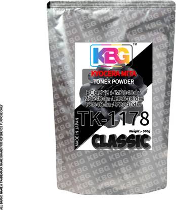 KBG CLASSIC TK-1178 ECOSYS M2040dn M2540dn M2640idw P2040dn P2040dw (500g) Black Ink Toner Powder