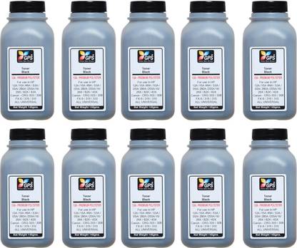 GPS Colour Your Dreams Refill for 12A, Q2612A/Canon 303, fx-9 Cartridge 100gm for Laserjet 1010, 1012, Black Ink Toner Powder