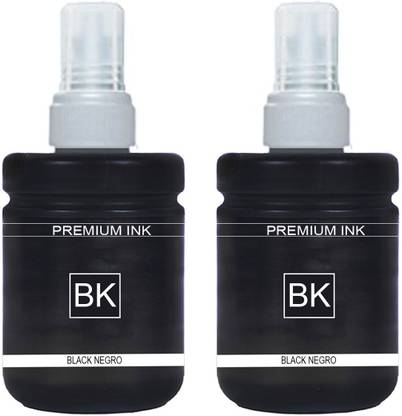 R C Print Ink for 7741 M100,M105,M200,M205,L655 Black Ink Bottle