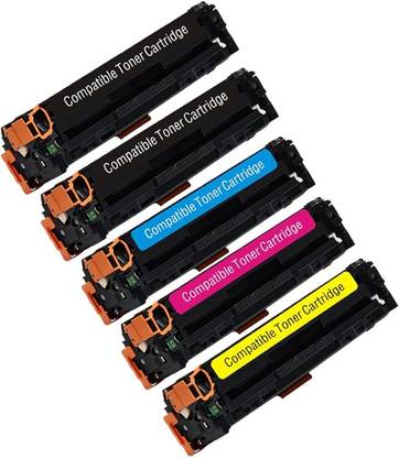 LR COMPLEX 316 Toner Cartridge for use in Canon LBP5050, Canon LBP5050N Black + Tri Color Combo Pack Ink Toner