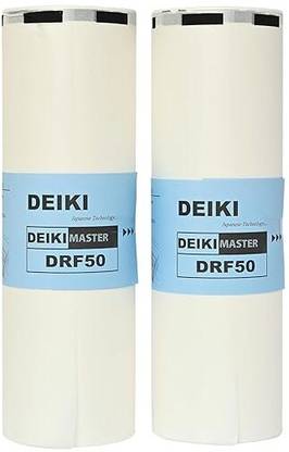DEIKI DRF 50 Master Roll for use in DUPLO Duplicator DRF 550/650, 2 Rolls per Box White Ink Cartridge