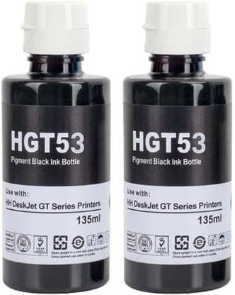 Ang GT51/53XL Compatible Refill for HP 310,315,319, 410, 415, 419,GT5810,GT5821 Black - Twin Pack Ink Bottle