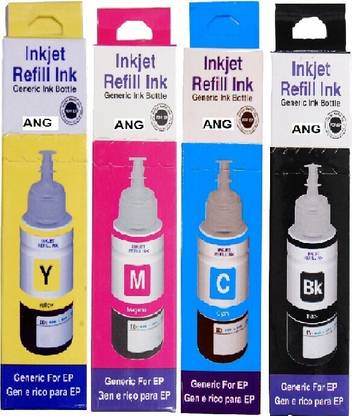 Ang Refill Ink for Use in ep- L455 printer 70 gsm ink Tri-Color Ink Bottle