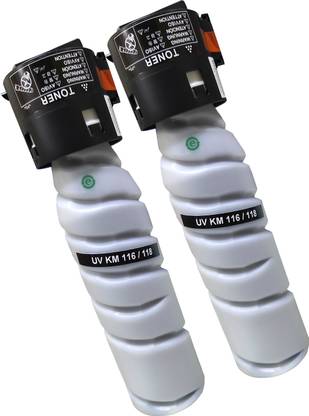 uv infotech KM 116 TONER CARTRIDGE COMPATIBLE Black Ink Cartridge