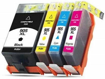 HYNEAR 905XL Ink Cartridge for HP 905XL Black + Tri Color Combo Pack Ink Cartridge