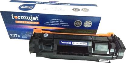 Formujet 137X Toner Cartridge with Chip Compatible with LaserJet M208dw|M233dw|M233sdw Black Ink Cartridge