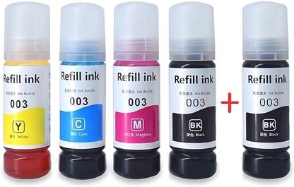Salty Refill L3252 Black + Tri Color Combo Pack Ink Bottle