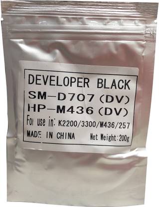UV 56A / CF256A Developer Powder Compatible For M433a M436 M436n M436dn M436nda Black Ink Toner Powder