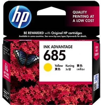 HP 685 Yellow Ink Cartridge