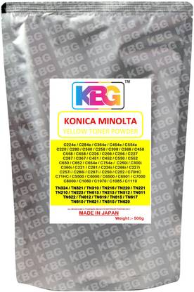 KBG KONICA MINOLTA For bizhub C224 C220 C258 C250i C266 C451 C70HC C6000 C1060 C1085 Yellow Ink Toner Powder