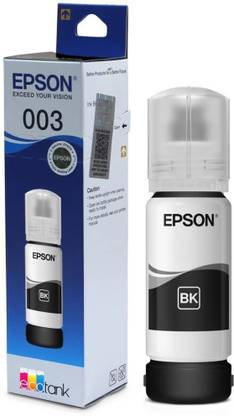 TECHH Epson 003 65 ml for L3200/L3250/L3251/L3210/L3252/L3211/L3100/L3110 Black Ink Bottle