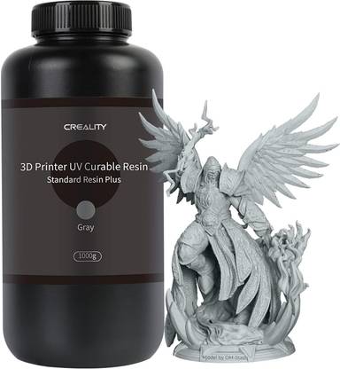 Creality UV Curable Standard Resin - 1kg Grey Ink Bottle
