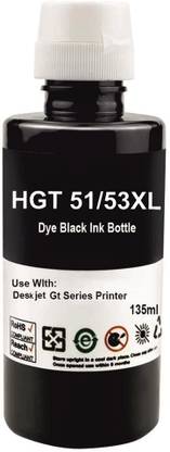 verena GT53XL Refill Ink Compatible for GT5810,GT5820,GT5811,GT5821,310,410,415 Printer Black Ink Bottle
