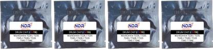 NDR XEROX WorkCentre 7228, 7235, 7245, 7328, 7335, 7345, 7346 (1SET) DRUM CHIP Black + Tri Color Combo Pack Ink Cartridge
