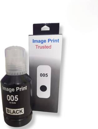 IMAGE PRINT 005 Ink for Epson M1100, M1120, M1140,...series Printer (127ML X 1) Black Ink Bottle