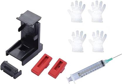 EASYINK Cartridge Suction Tool Kit For HP and Canon Cartridge Printers Black Ink Cartridge