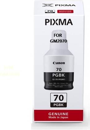 CAN PIXMA CANON GM 2070 MEGATANK SINGLE FUNCTION WIFI MONOCHROME INK TANK PRINTER INK GI70 Black Ink Bottle