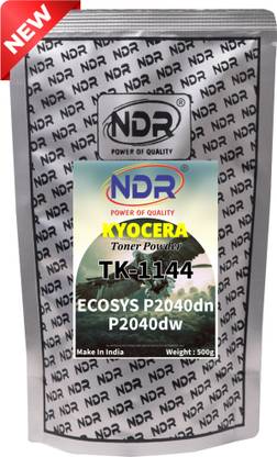 NDR ORIGINAL KYOCERA TK-1144 For ECOSYS P2040dn P2040dw (500g) Toner Powder Black Ink Toner Powder
