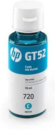 HP 720 ORIGINAL INK BOTTLE FOR HP 720 ALL IN ONE SMART TANK PRINTER Cyan Ink Bottle