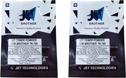 JET TONER TN 720 750 780 Compatible for DCP 8110DN 8150DN 8155DN HL 5440D MFC 8510DW Black Ink Toner Powder