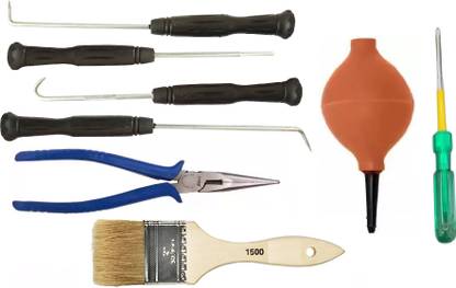 Haedlink Printer Copier Toner Cartridge Repair/ Refiling Toner Tool Kit (8 in 1) Black Ink Toner