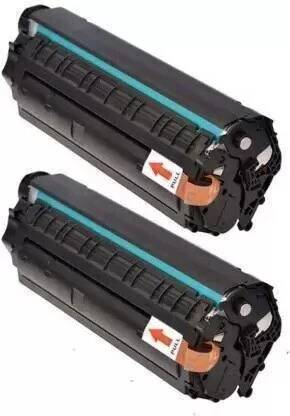 iNKSET 303 Toner Cartridge Compatible 2 Pic Combo Pack for use : Canon Laser LBP2900B Black Ink Toner