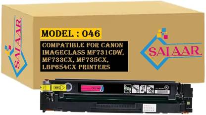 salaar 046 Toner Compatible For Canon Image CLASS MF731cdw, MF733cx, MF735cx Printer Magenta Ink Toner
