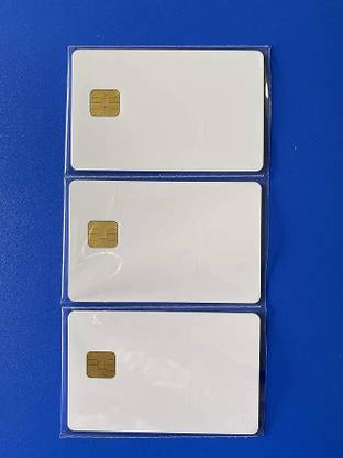 verena Thermal Printable CHIP PVC Cards White For Evolis, DataCard, Zebra,IDP,Hiti White Ink Toner