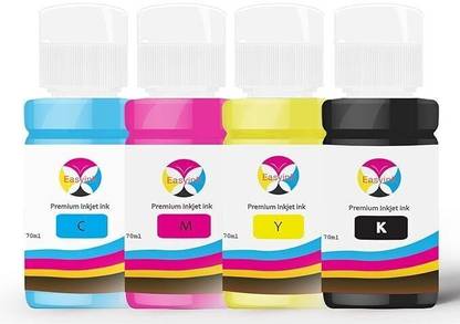 EASYINK HP 5810, 5811, 5820, 5821, 115, 116, 117, 310, 315, 319, 410, 415, 416, 419, 457 Black + Tri Color Combo Pack Ink Bottle