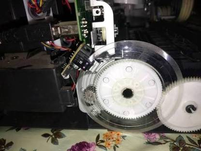 HipponixTech Encoder Disk A3 Size Printer For Epson Eco-Tank L15150 L6570 L18050 Wi-Fi Duplex White Ink Toner
