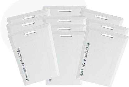 Momad RFID Cards Clamshell Thick 1.8mm LF 125 kHz Proximity Card (Pack Of 100) White Ink Cartridge