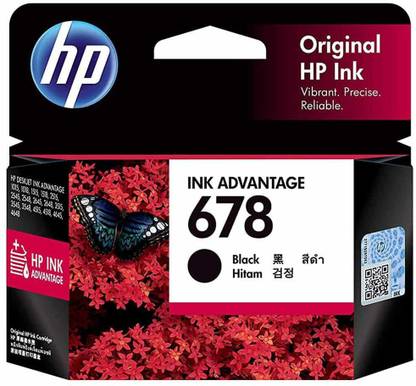 vin HP 678A BLACK INK CARTRIDGE SERIES Black Ink Cartridge