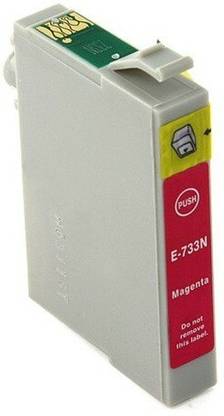Dubaria 73N Magenta Ink Cartridges Compatible For Epson T0733N Magenta Ink Cartridge For Use In Epson Stylus Printers C110, C79, C90, C92, CX3900, CX4900, CX5500, CX5600, CX5900, CX6900F, CX7300, CX8300, CX9300F, T10, T11, T20, T30, TX100, TX110, TX121, TX200 , TX210, TX220, TX300F, TX400, TX510FN, TX550W, TX600FW Yellow Ink Cartridge