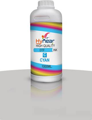 HYNEAR High Quality DTF Pigment Ink 1ltr. For A Cyan Ink Bottle
