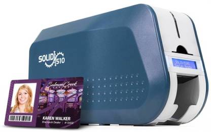 IDP Solid 510D Smart Card Printer Kampus Care Multi-function Color Thermal Transfer Printer