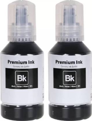 tequo M3140, M3170, M1120, M1140, M1180, M2140 Printers Black - Twin Pack Ink Bottle