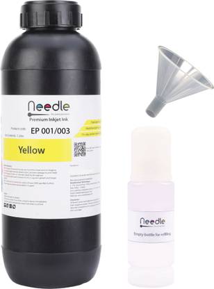 Needle 003 for EP L3110 L3150 L3250 L3252 L3115 L3116 L3101 Printers 1 KG each Yellow Ink Bottle